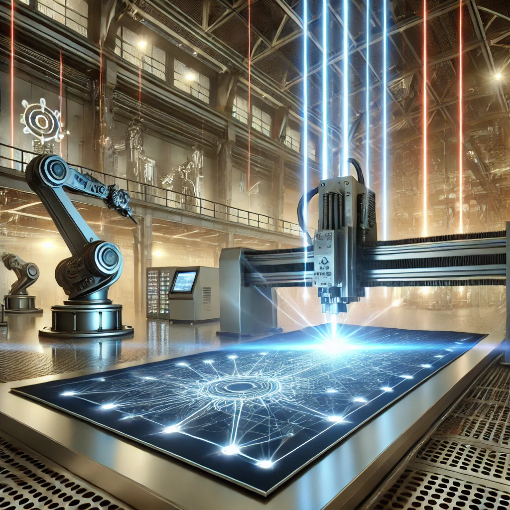 2024an laser ebaketa-makinaren industria aztertzea