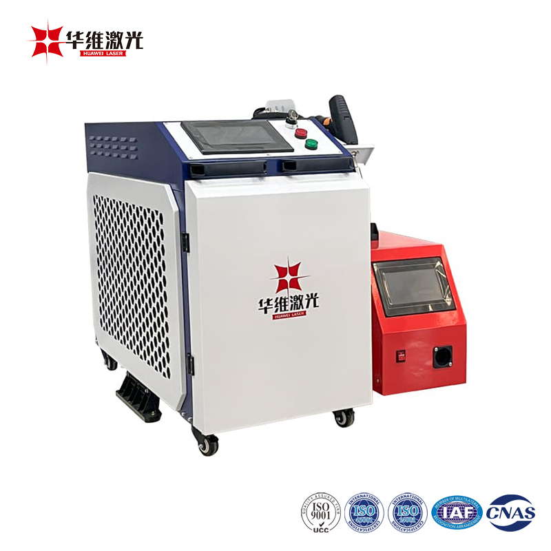 Txina 1500W 3 in 1 Eskuko Laser Soldadura Makina